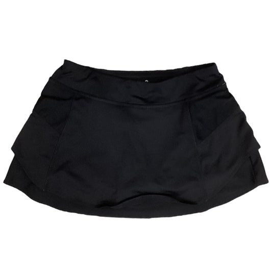 Athletic Skort By Athleta In Black, Size: S