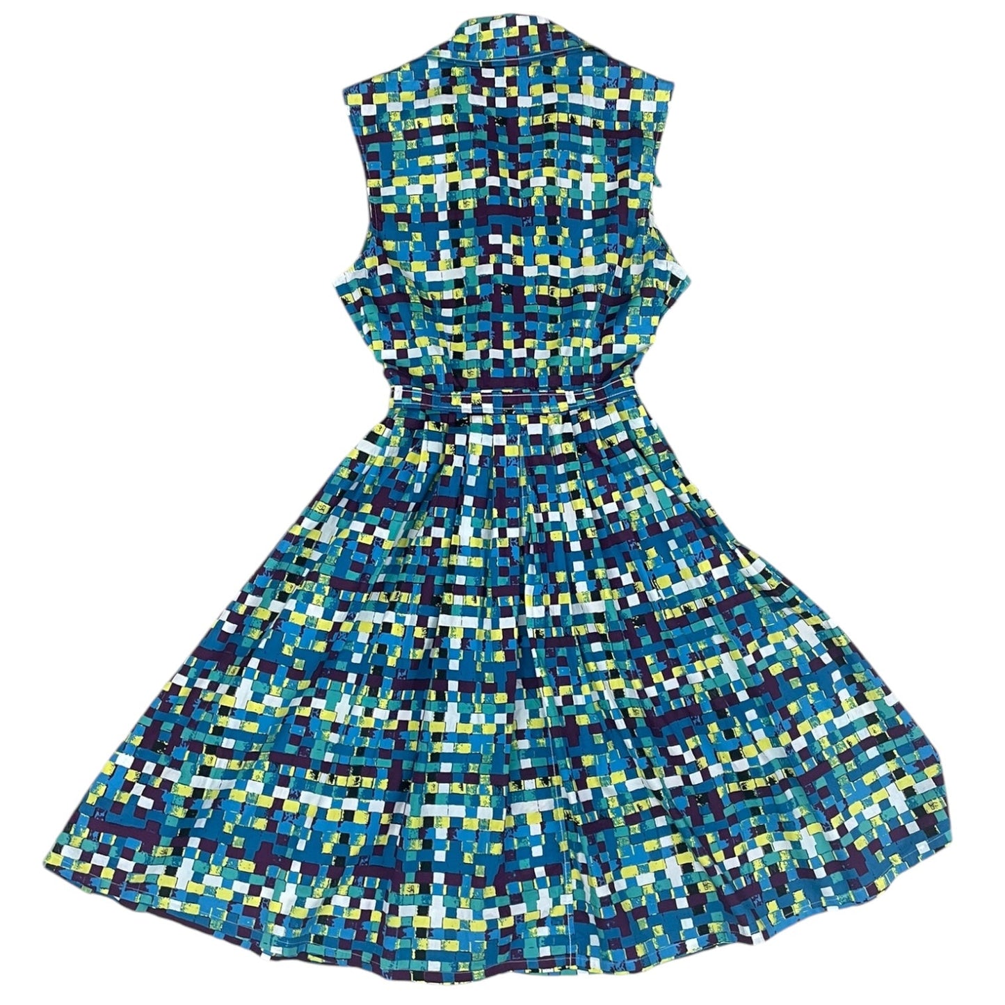 Dress Designer By Tracy Reese In Blue & Green, Size: M