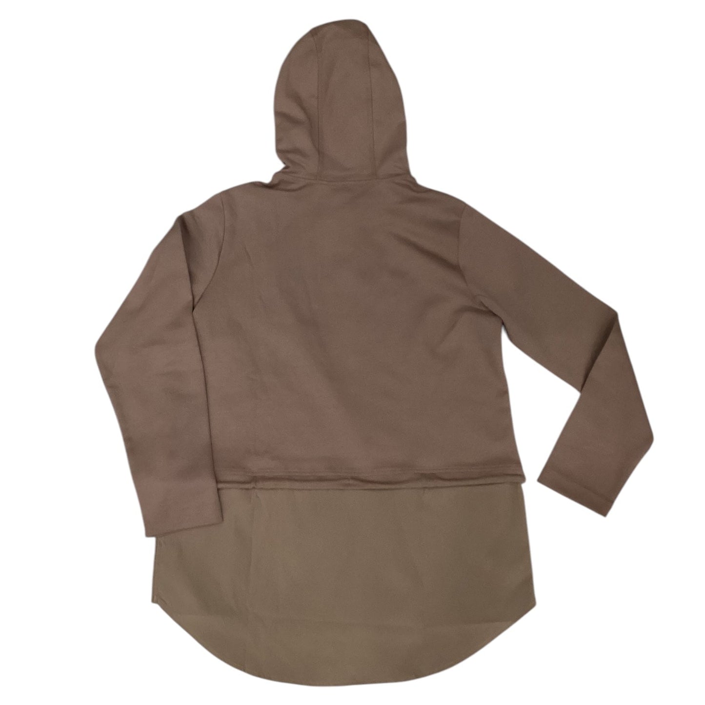 Athletic Sweatshirt Hoodie By Athleta In Brown, Size: M