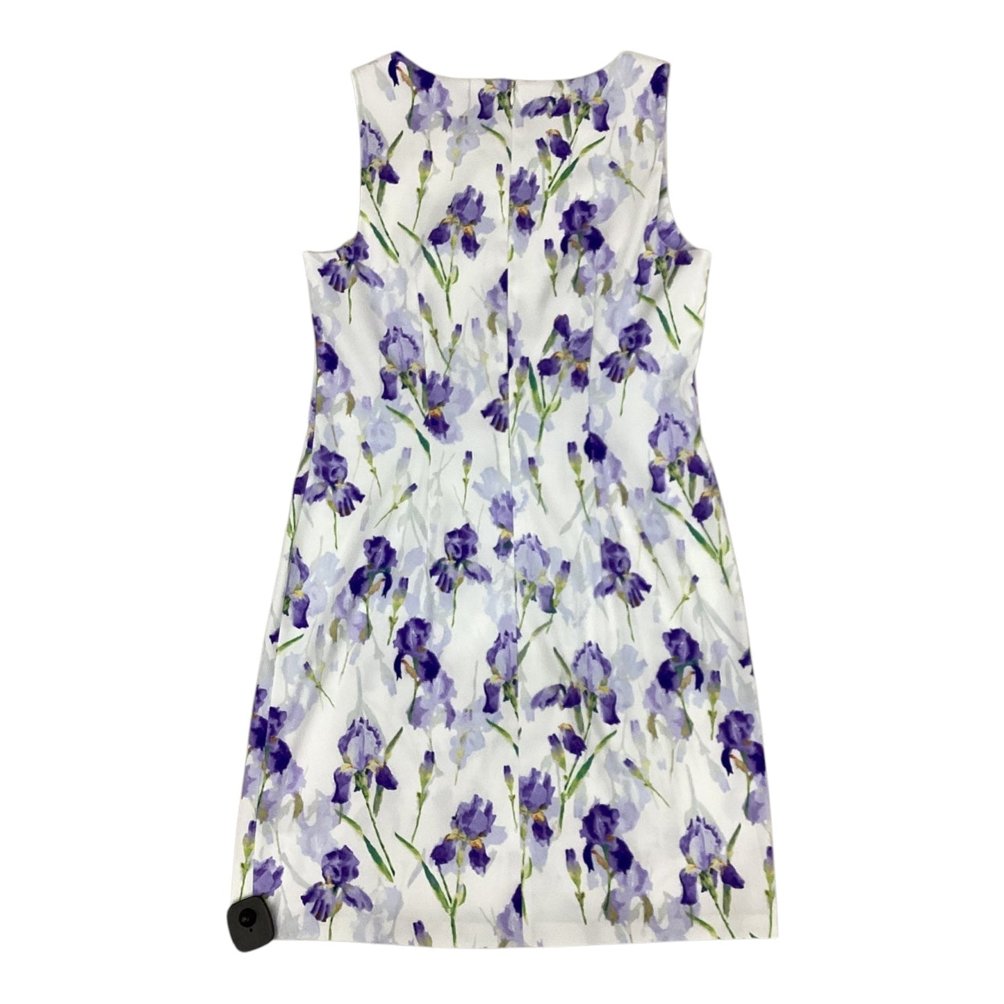 Dress Casual Midi By Alyx In Purple & White, Size: L