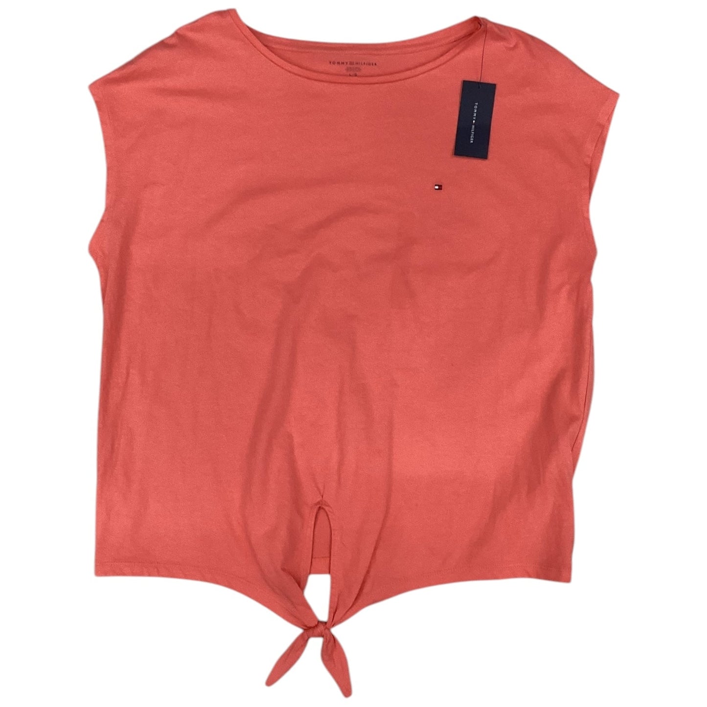 Athletic Tank Top By Tommy Hilfiger In Peach, Size: L