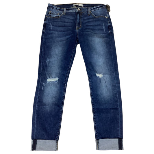 Jeans Straight By Kancan In Blue Denim, Size: 8