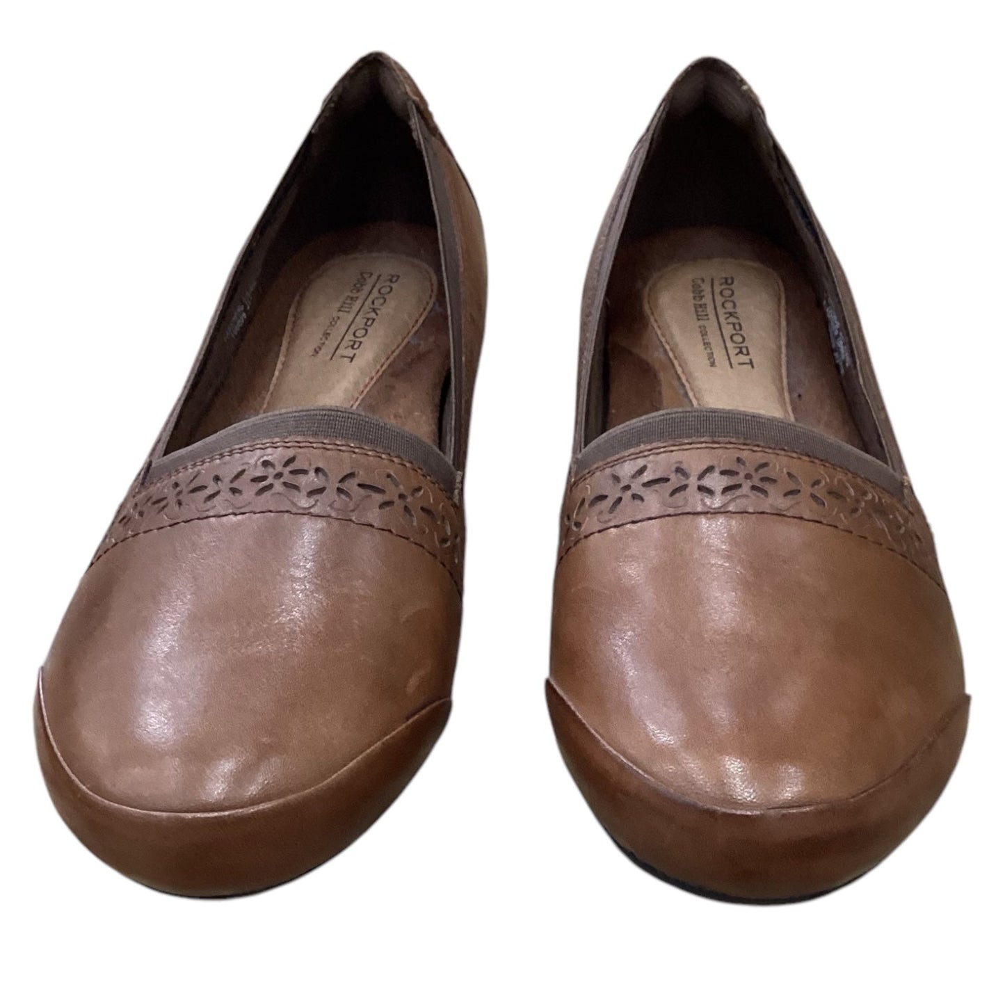 Shoes Flats By Rockport In Brown, Size: 7.5