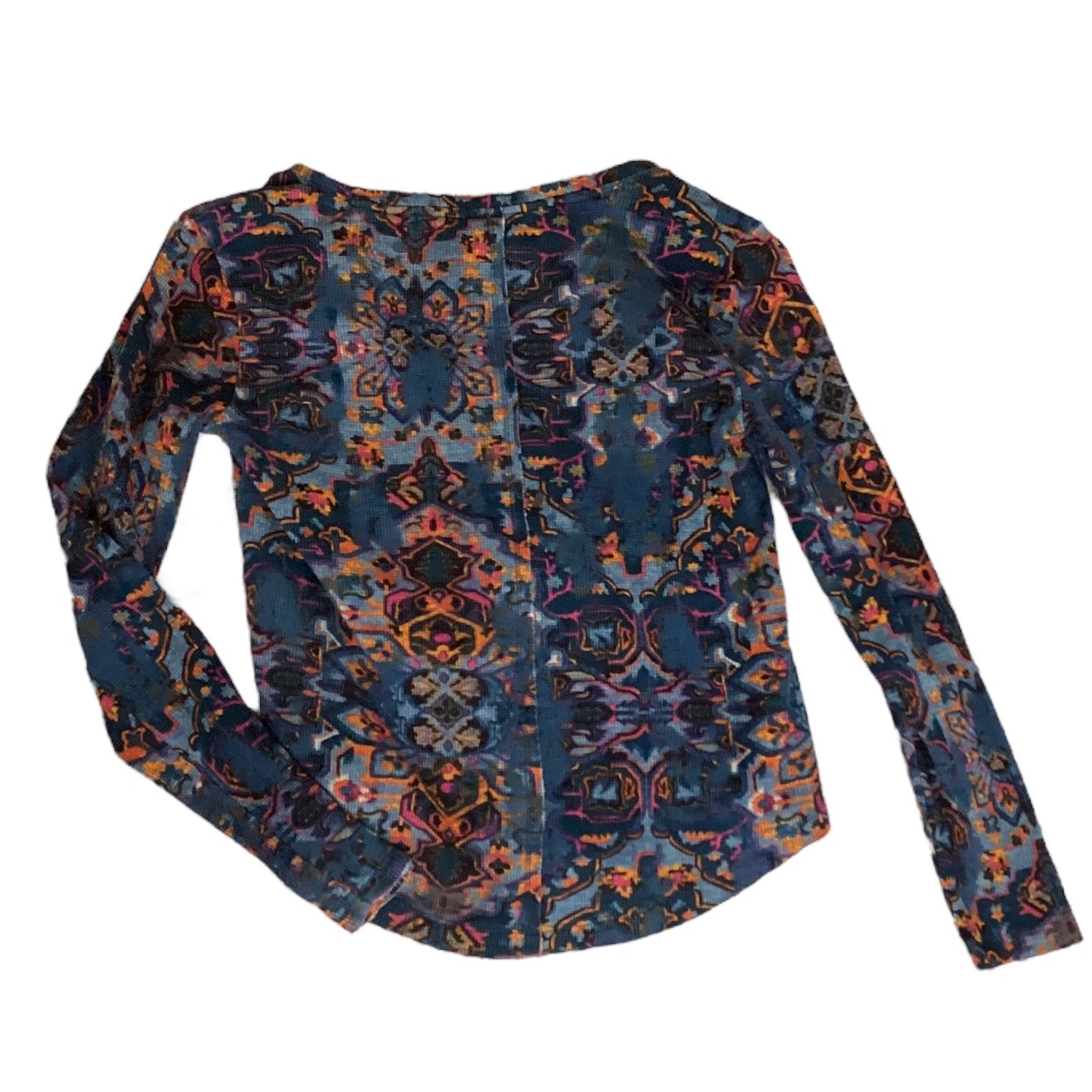 Top Long Sleeve By Pilcro In Blue, Size: Xs