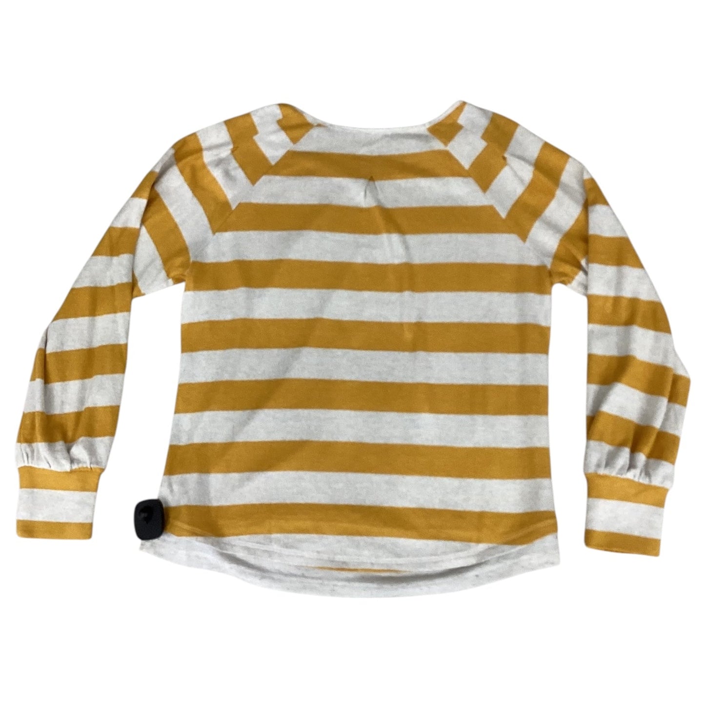 Top Long Sleeve By Skies Are Blue In Striped Pattern, Size: S