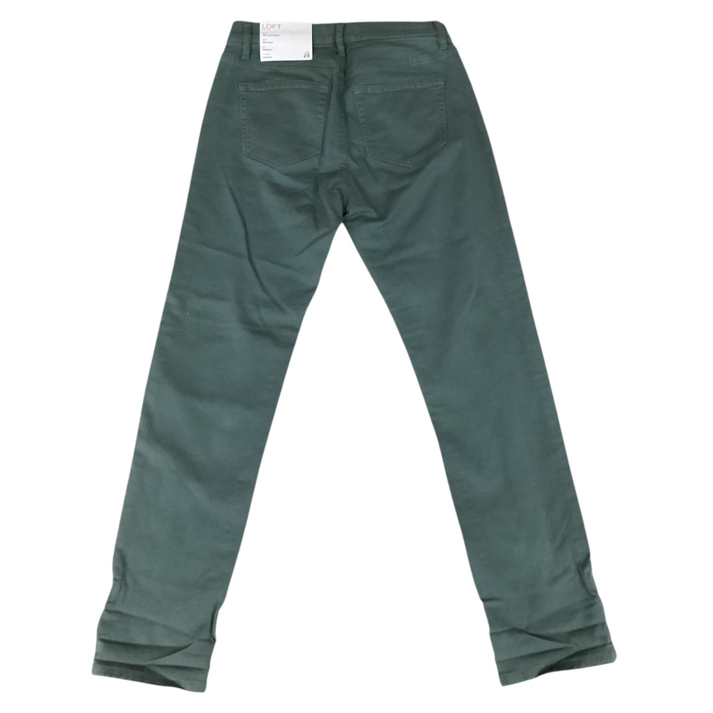 Jeans Straight By Loft In Green, Size: 0