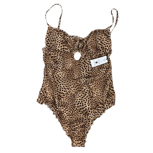 Swimsuit By Shade & Shore In Animal Print, Size: M