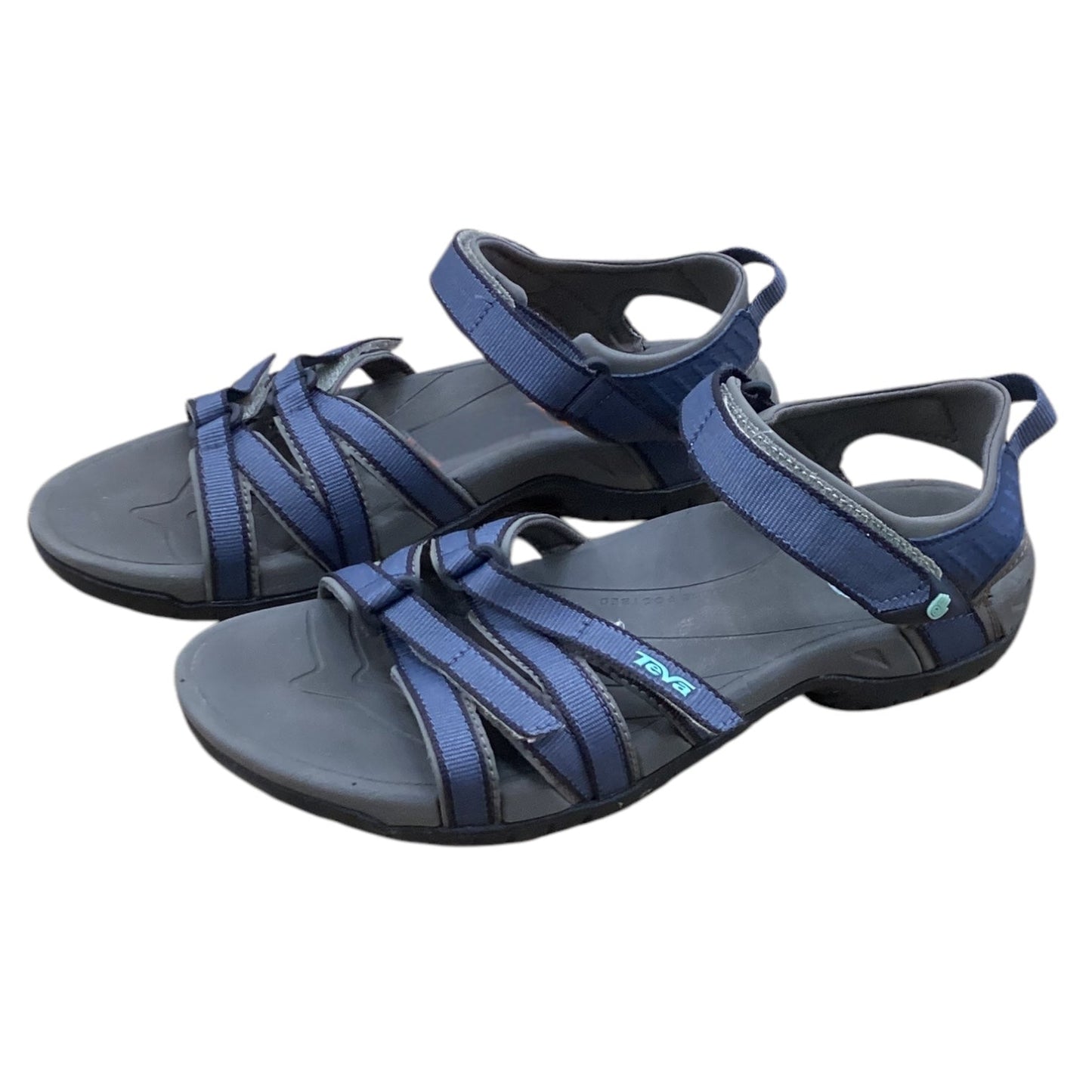 Sandals Flats By Teva In Blue, Size: 9