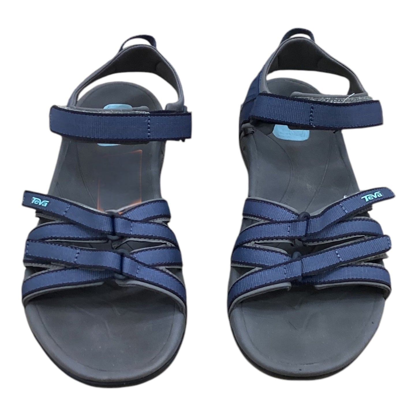 Sandals Flats By Teva In Blue, Size: 9