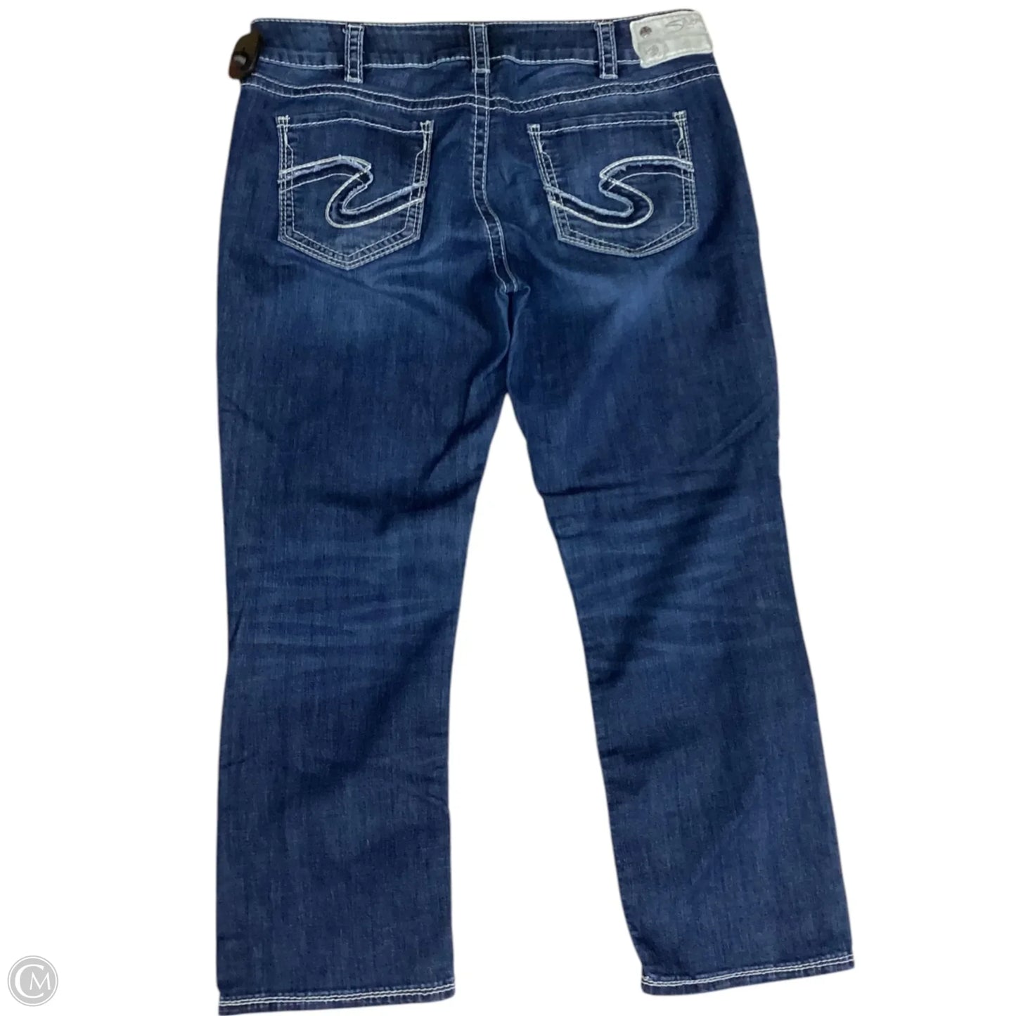 Capris By Silver In Blue Denim, Size: 12