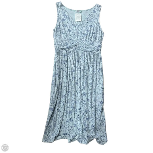 Dress Casual Midi By Fresh Produce In Blue, Size: S