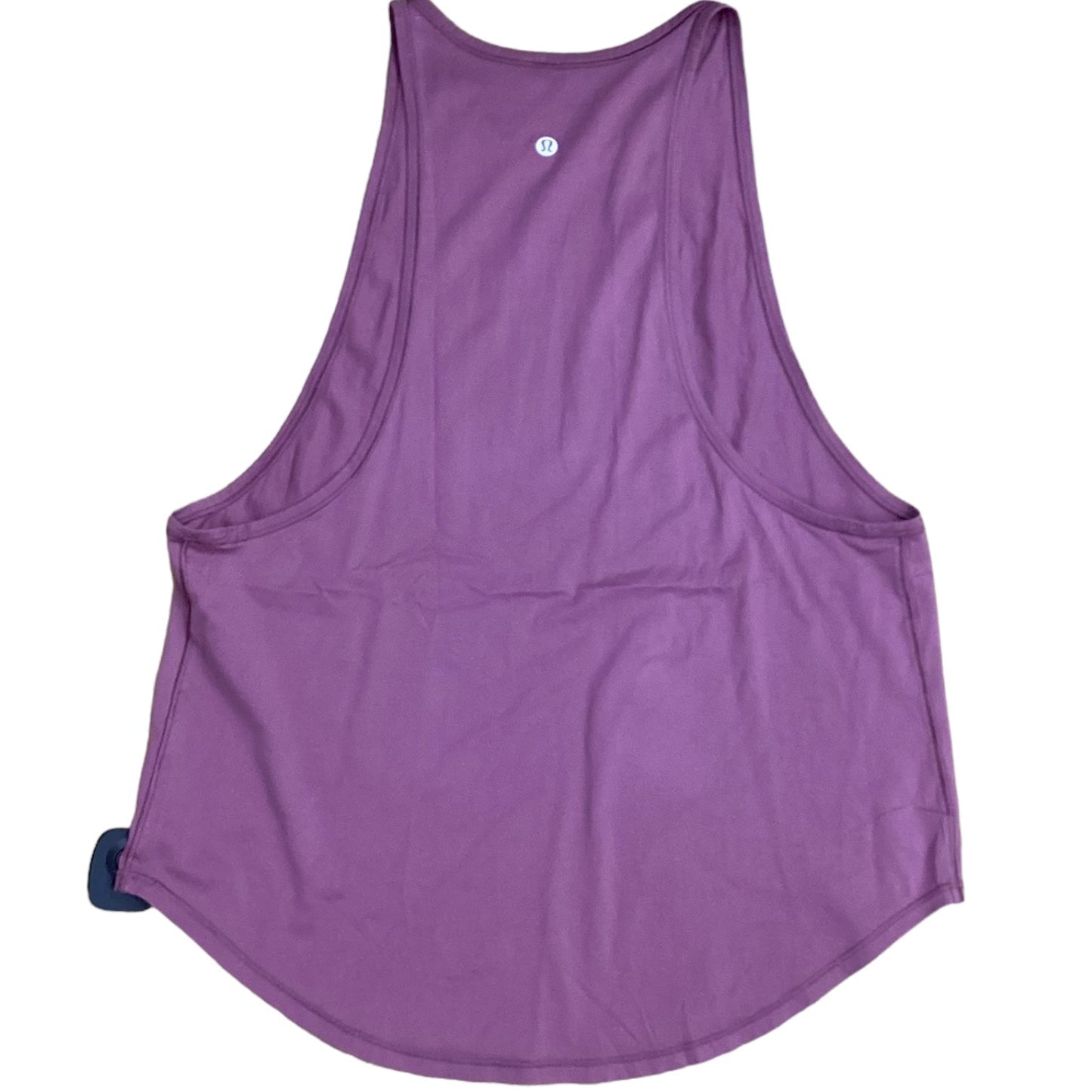 Top Sleeveless Designer By Lululemon In Purple, Size: M