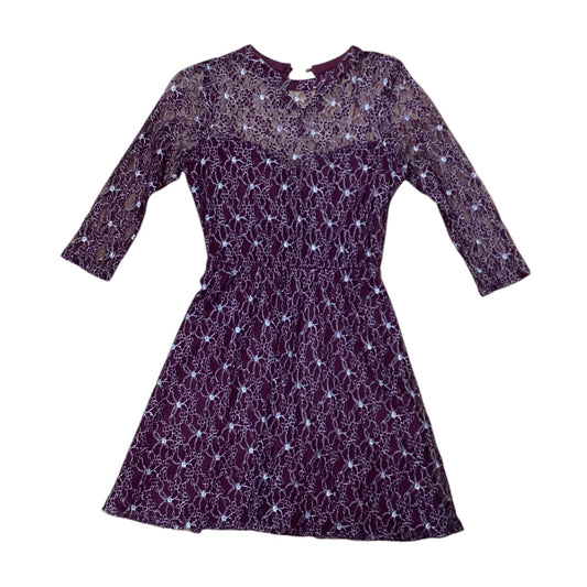 Dress Casual Short By Francesca's In Purple, Size: S