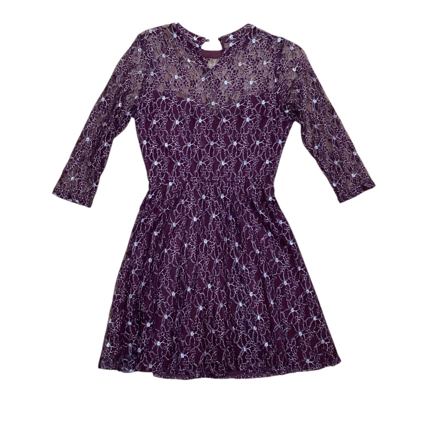 Dress Casual Short By Francesca's In Purple, Size: S