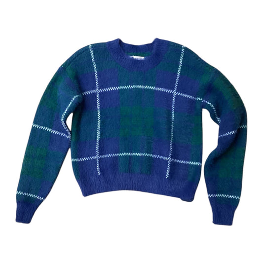 Sweater By So In Blue & Green, Size: M