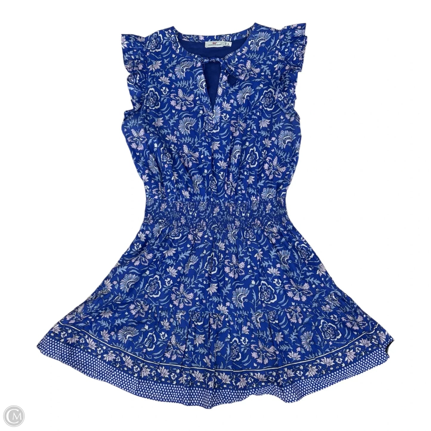 Dress Casual Short By Vineyard Vines In Blue, Size: M