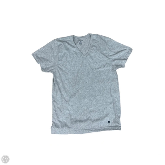 Top Short Sleeve By Lucky Brand In Grey, Size: L