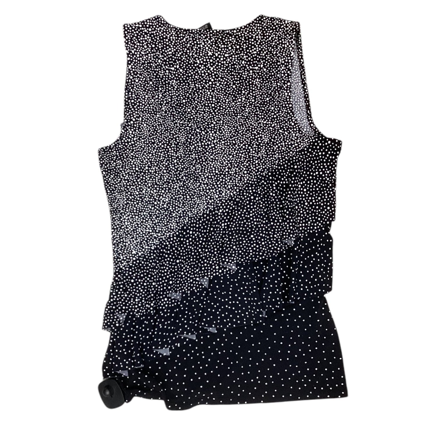 Top Sleeveless Designer By White House Black Market In Black, Size: Xs