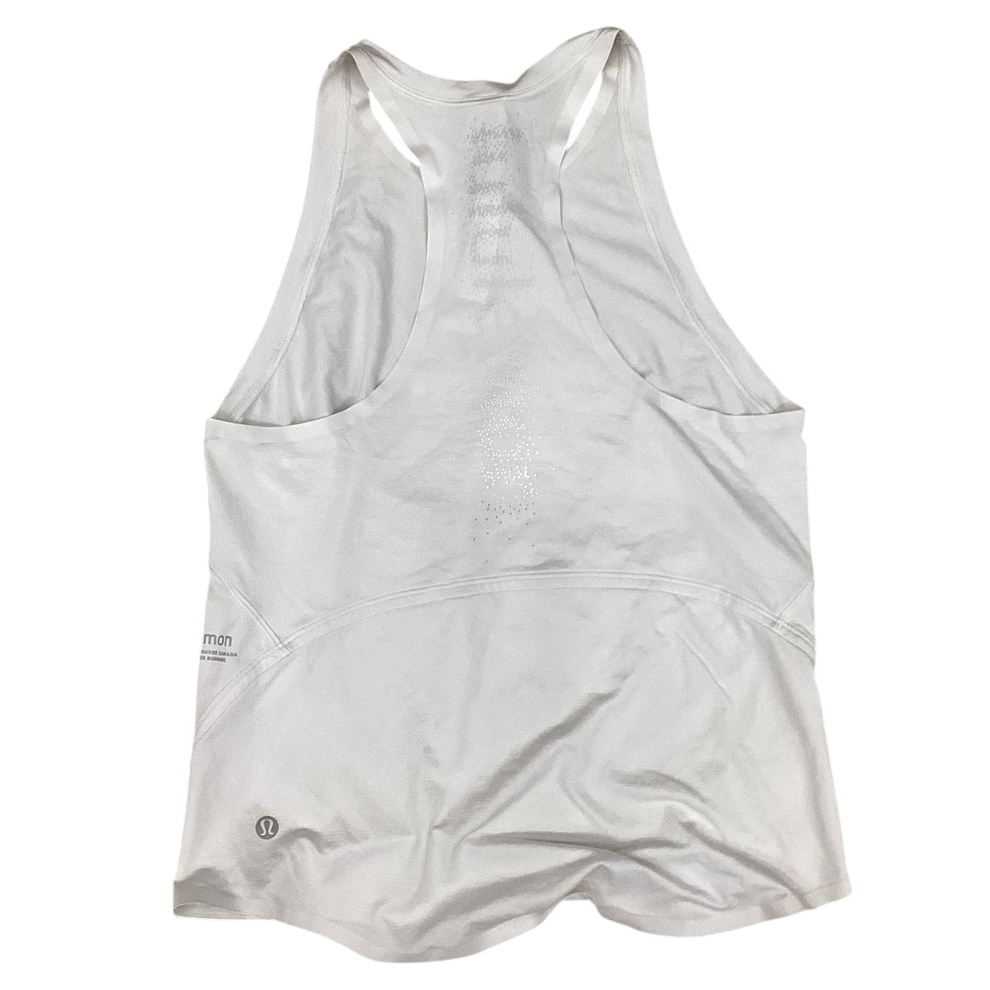 Athletic Tank Top By Lululemon In White, Size: Xs