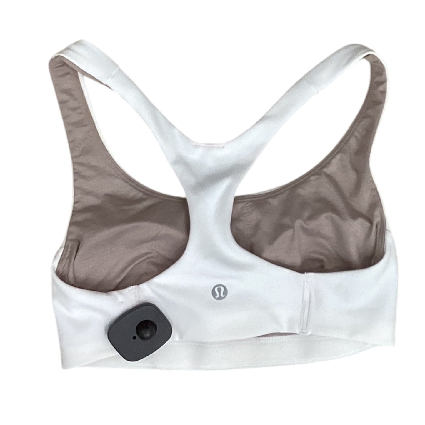 Athletic Bra By Lululemon In White, Size: S