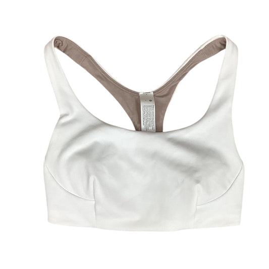 Athletic Bra By Lululemon In White, Size: S