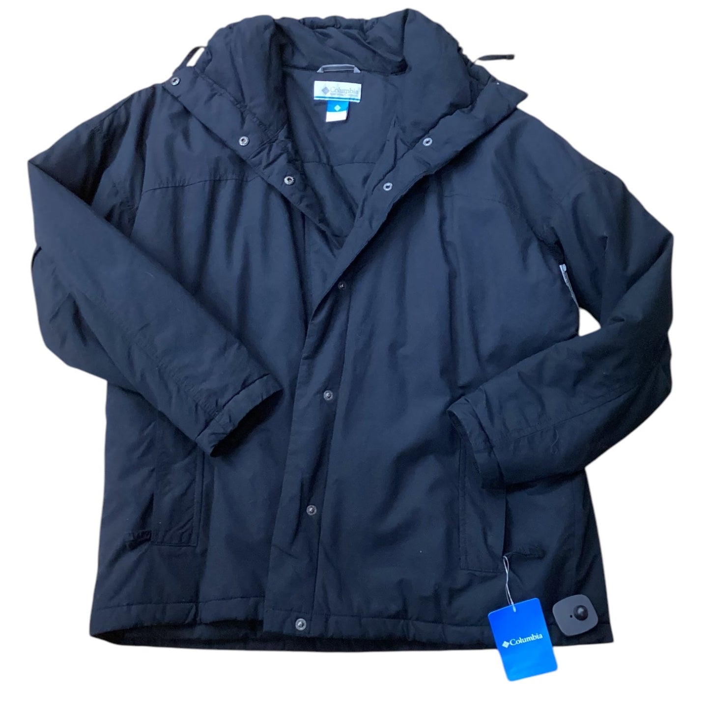 Coat Puffer & Quilted By Columbia In Black, Size: L