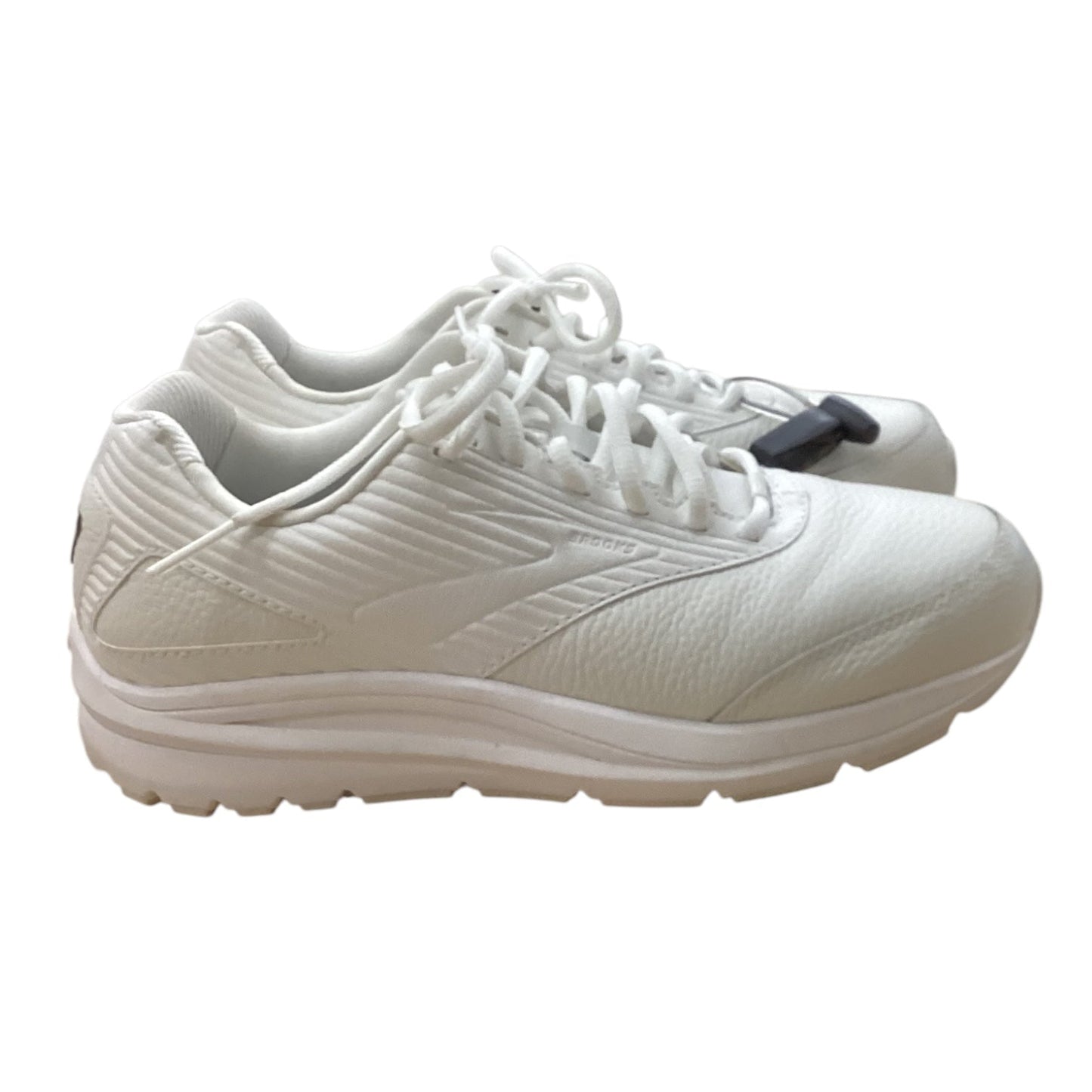 Shoes Athletic By Brooks In White, Size: 8