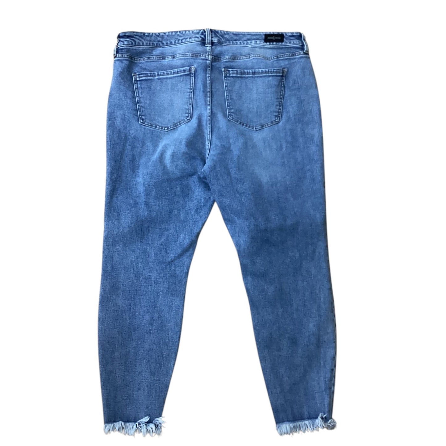 Jeans Boyfriend By Liverpool In Blue, Size: 20