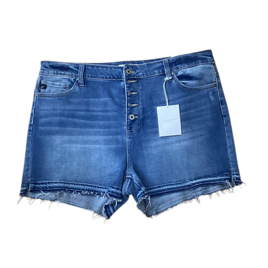 Shorts By Kancan In Blue, Size: 26