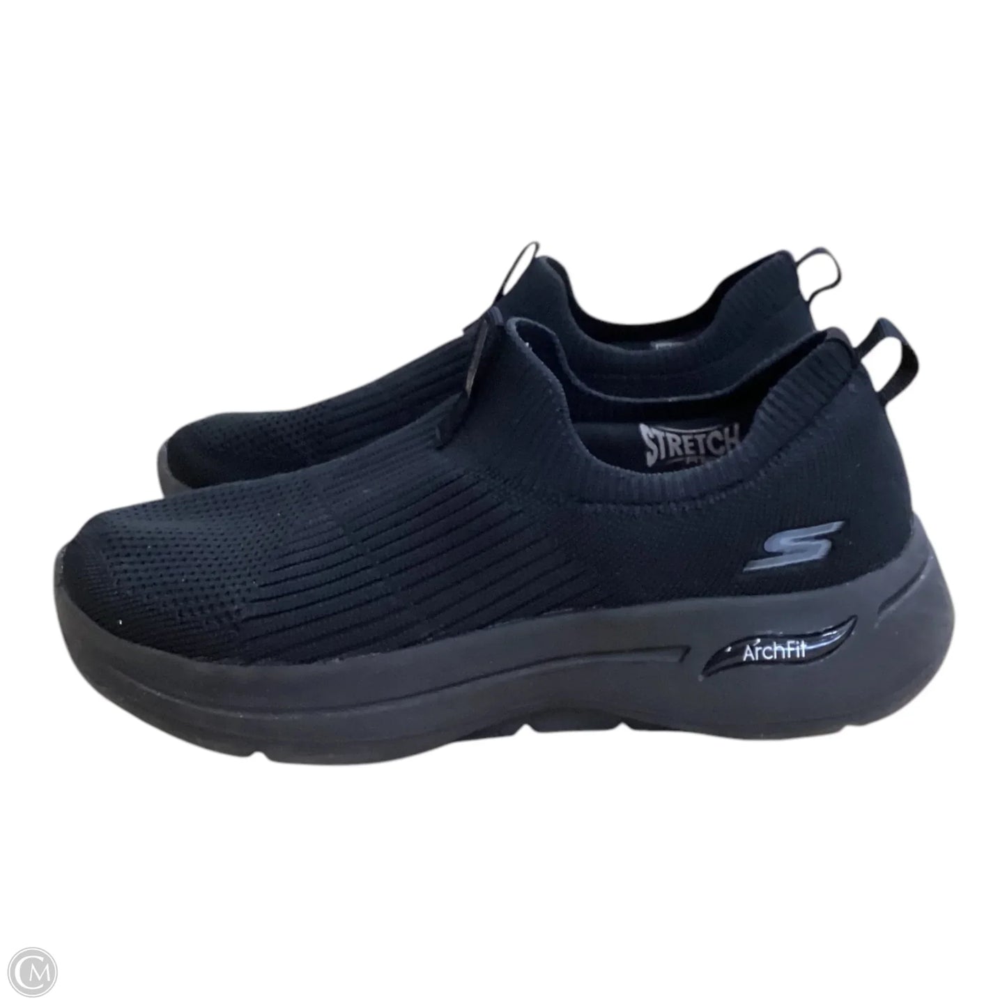 Shoes Athletic By Skechers In Black, Size: 8.5