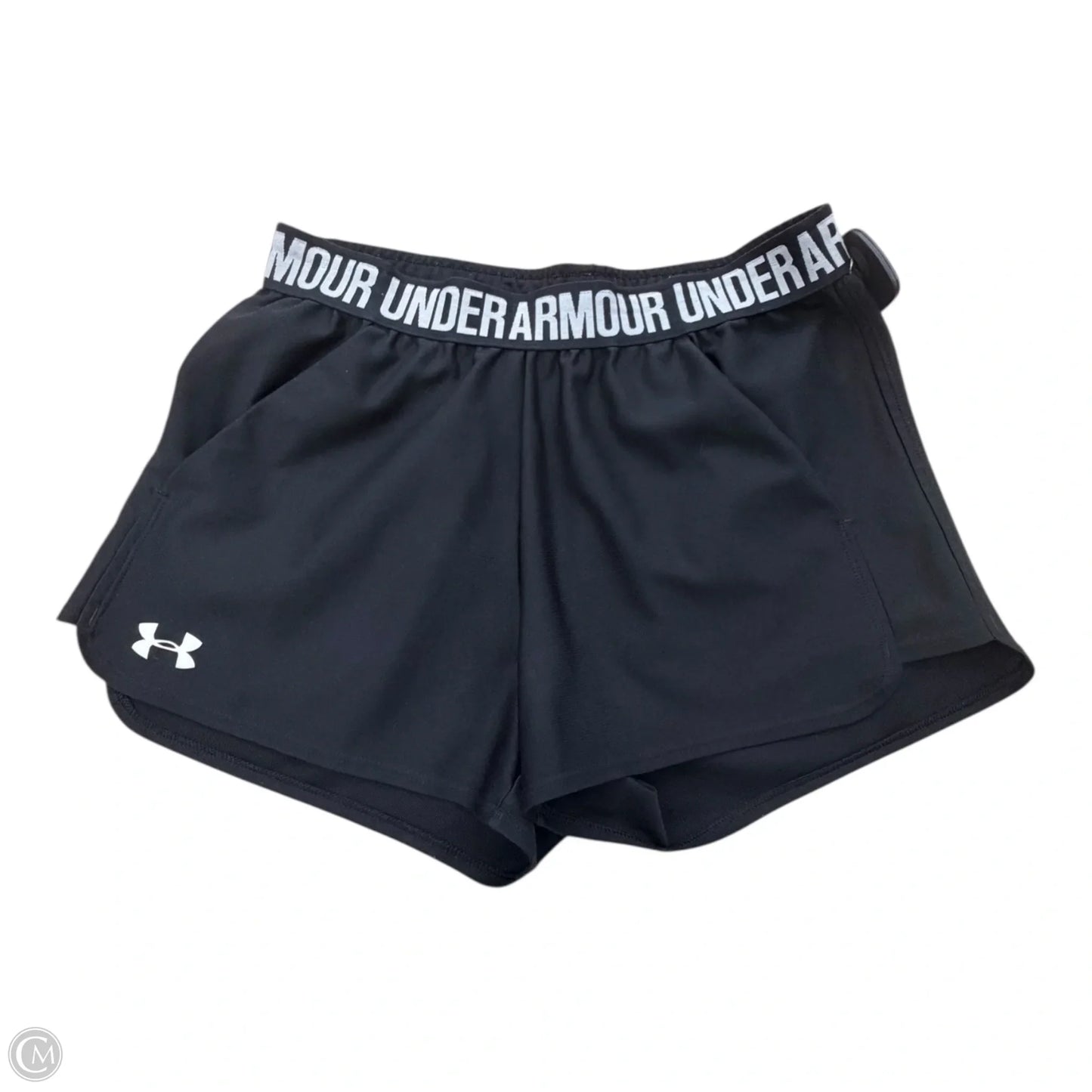 Athletic Shorts By Under Armour In Black, Size: S