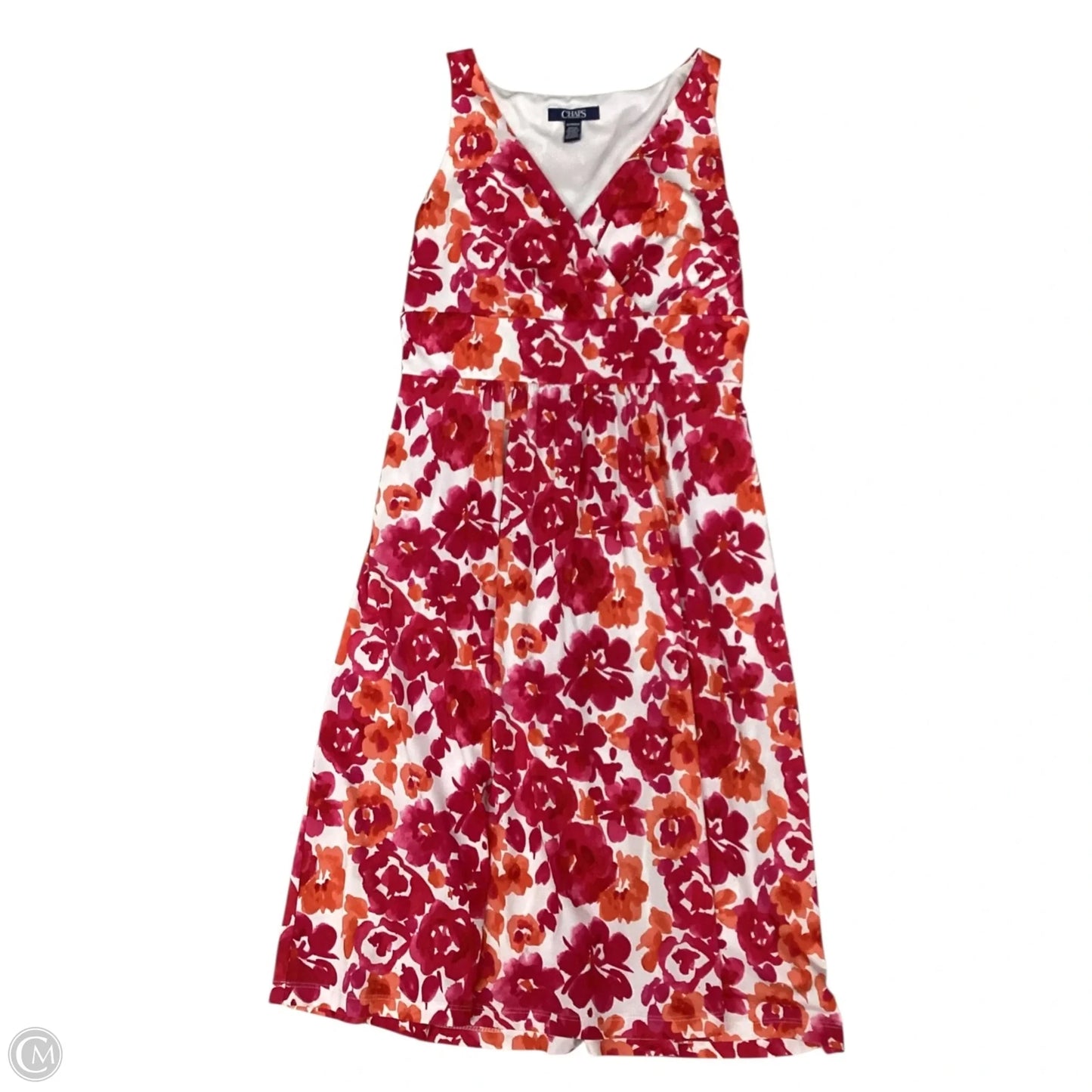 Dress Casual Short By Chaps In Orange & Pink, Size: Xs