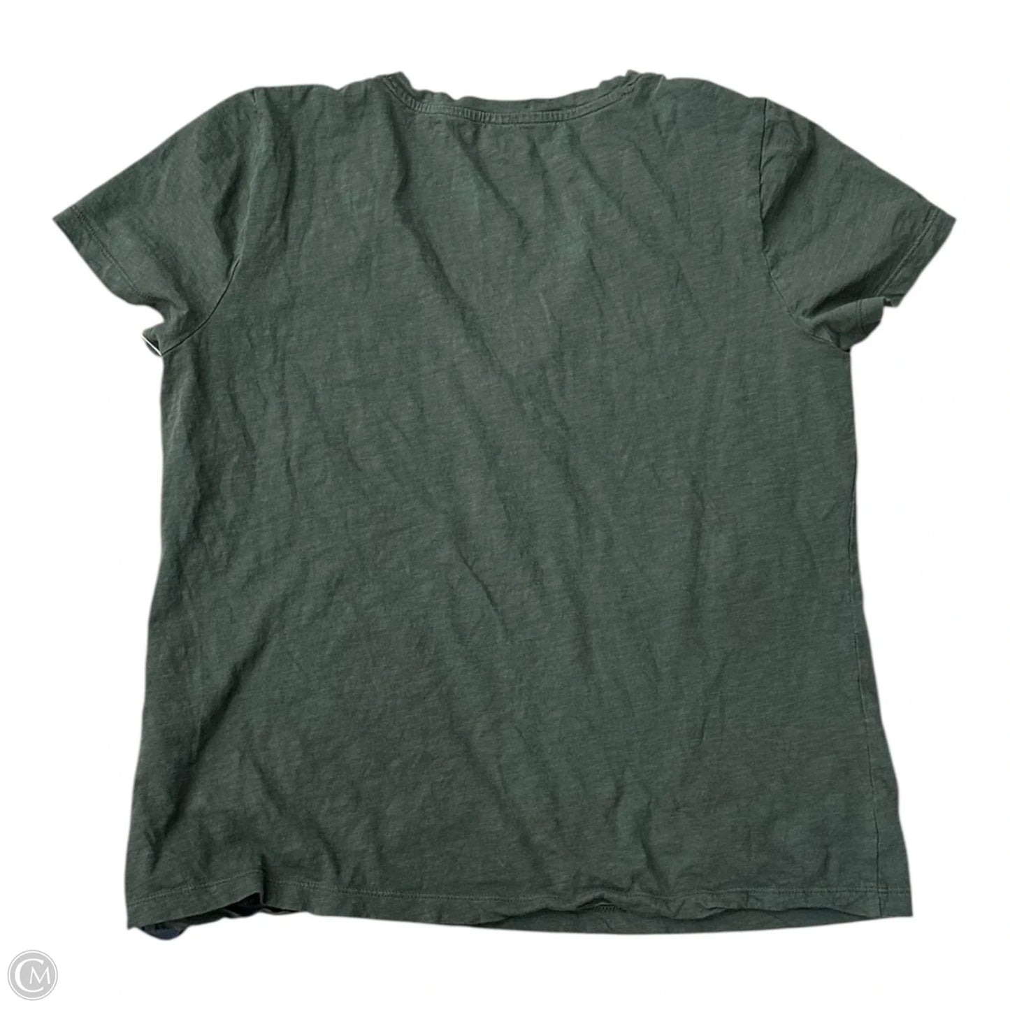 Top Long Sleeve By Madewell In Green, Size: L