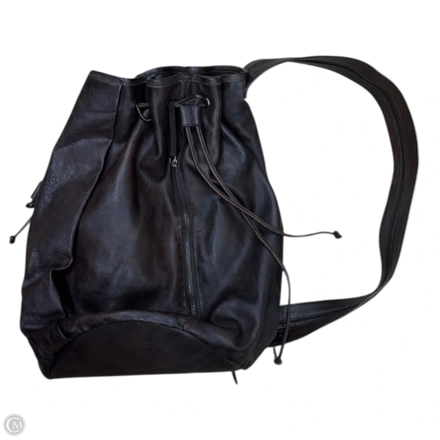 Backpack Leather By Free People, Size: Large