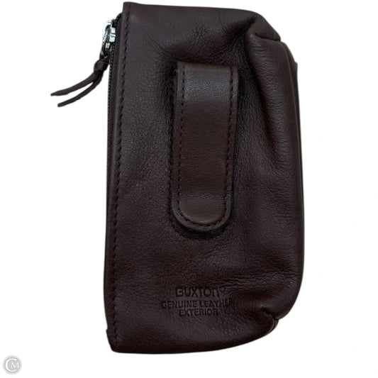 Wallet Leather By Buxton, Size: Small