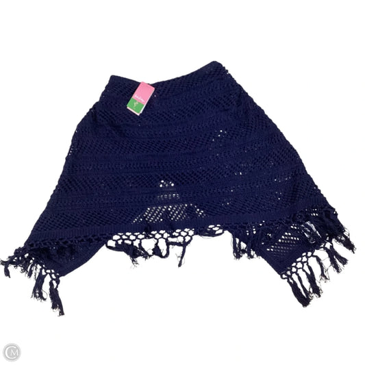 Shawl Designer By Lilly Pulitzer In Navy, Size: Osfm