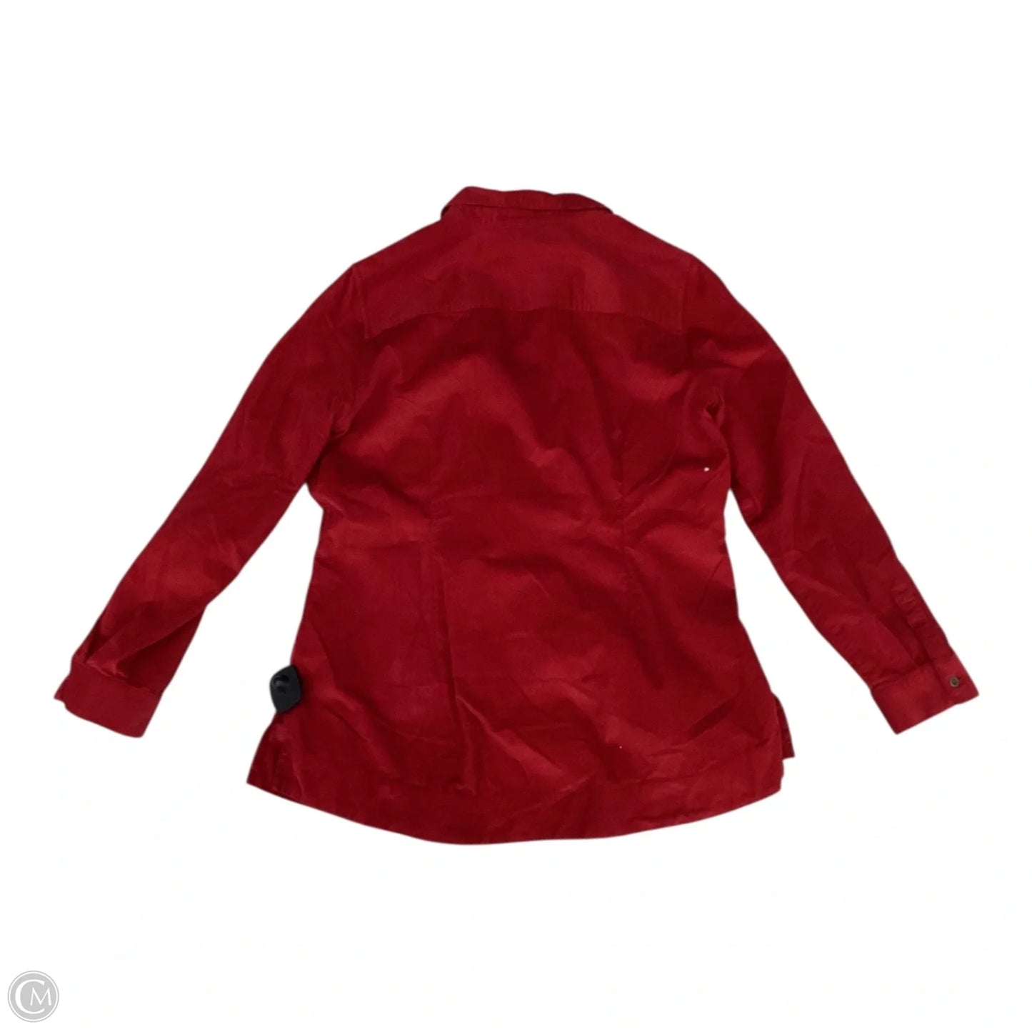 Top Long Sleeve By J. Jill In Red, Size: M