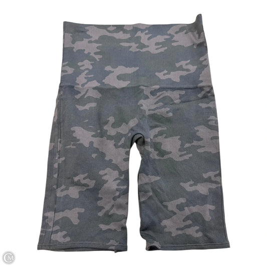 Athletic Shorts By Spanx In Camouflage Print, Size: S