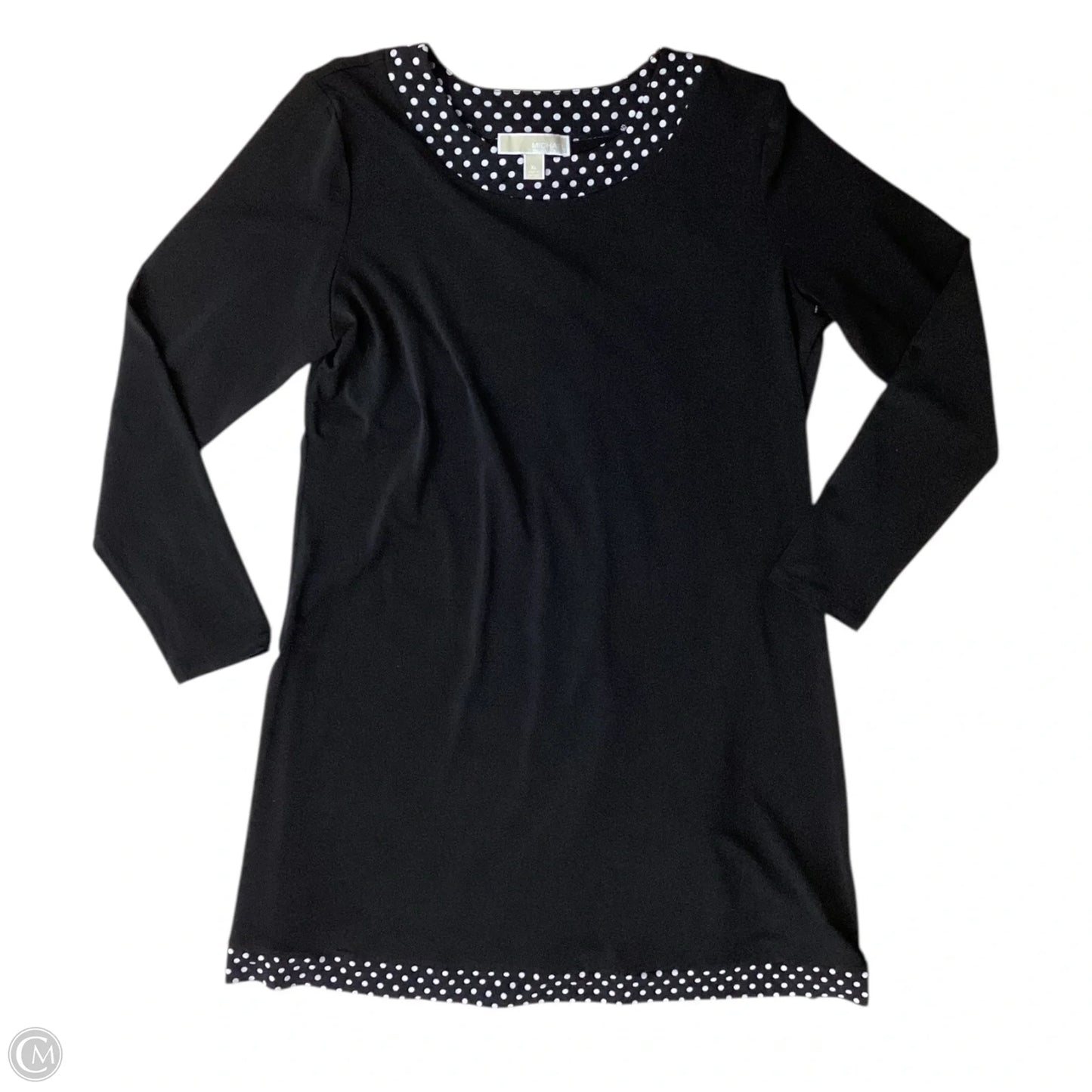 Dress Casual Short By Michael By Michael Kors In Black & White, Size: Xl