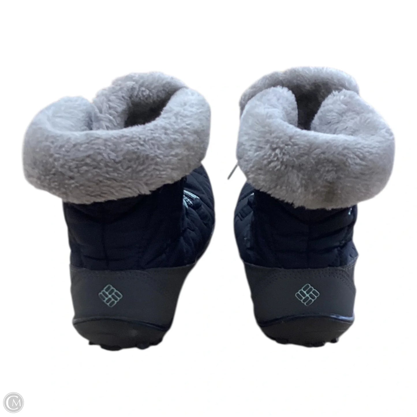 Boots Hiking By Columbia In Blue & Grey, Size: 6