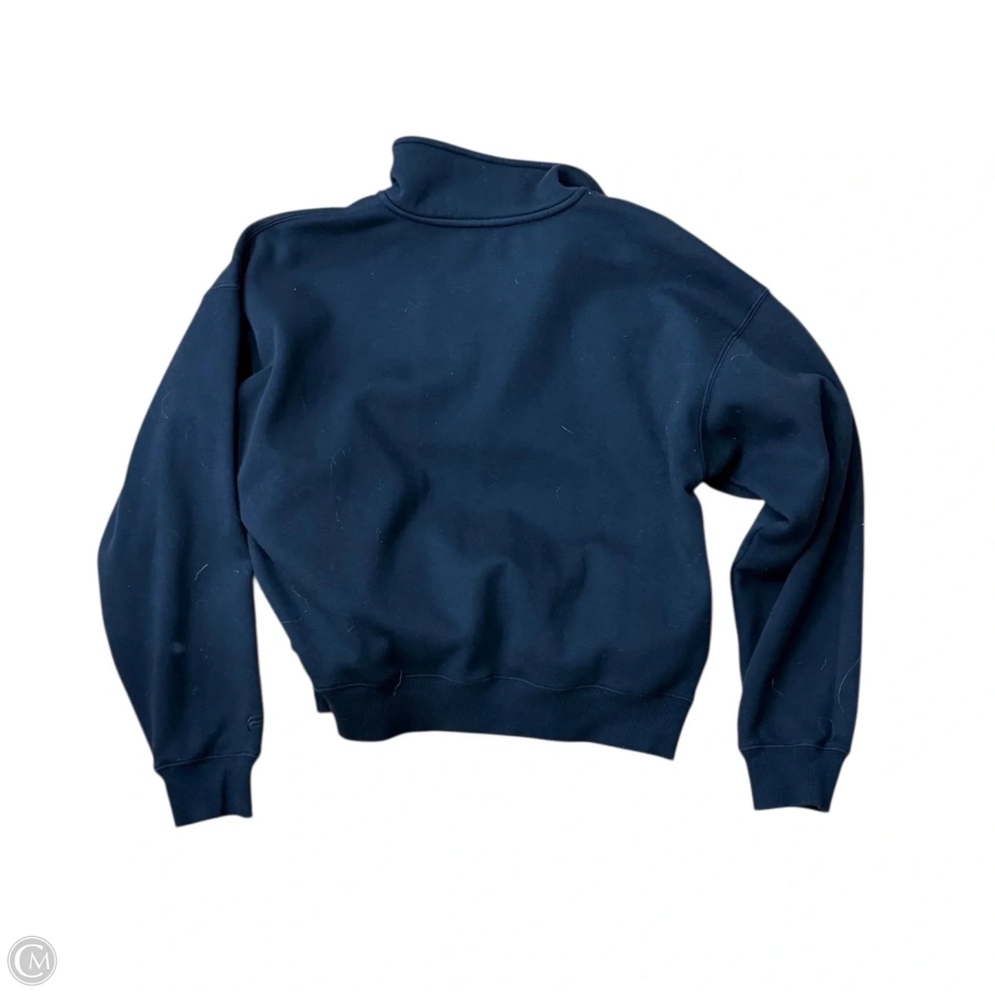 Athletic Sweatshirt Collar By Fabletics In Black, Size: L