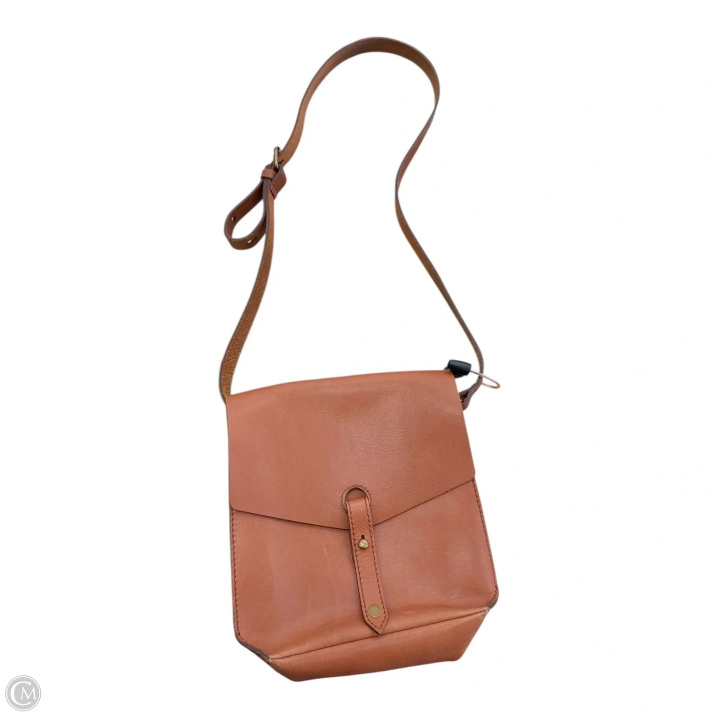 Crossbody Leather By Madewell, Size: Medium