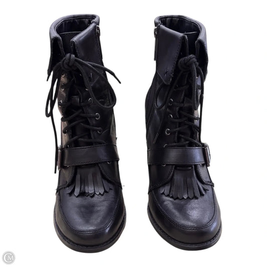 Boots Ankle Heels By Harley Davidson In Black, Size: 7.5
