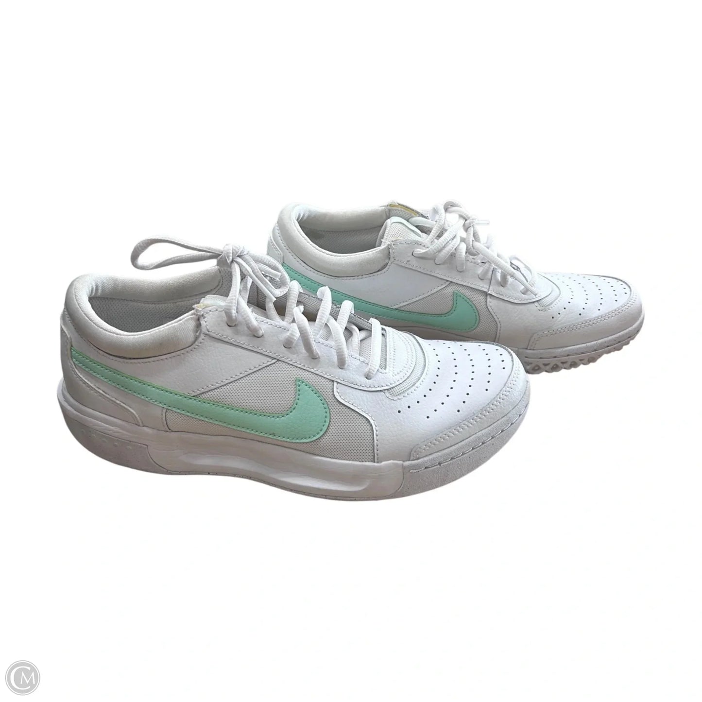 Shoes Athletic By Nike In White, Size: 9