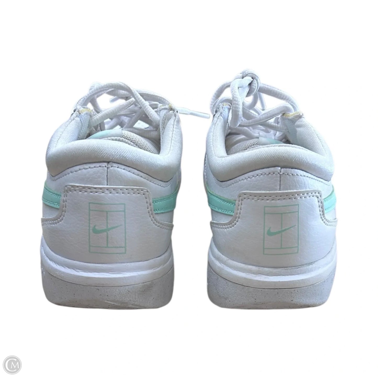 Shoes Athletic By Nike In White, Size: 9