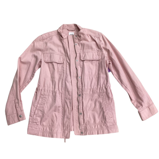 Jacket Utility By Gap In Pink, Size: S