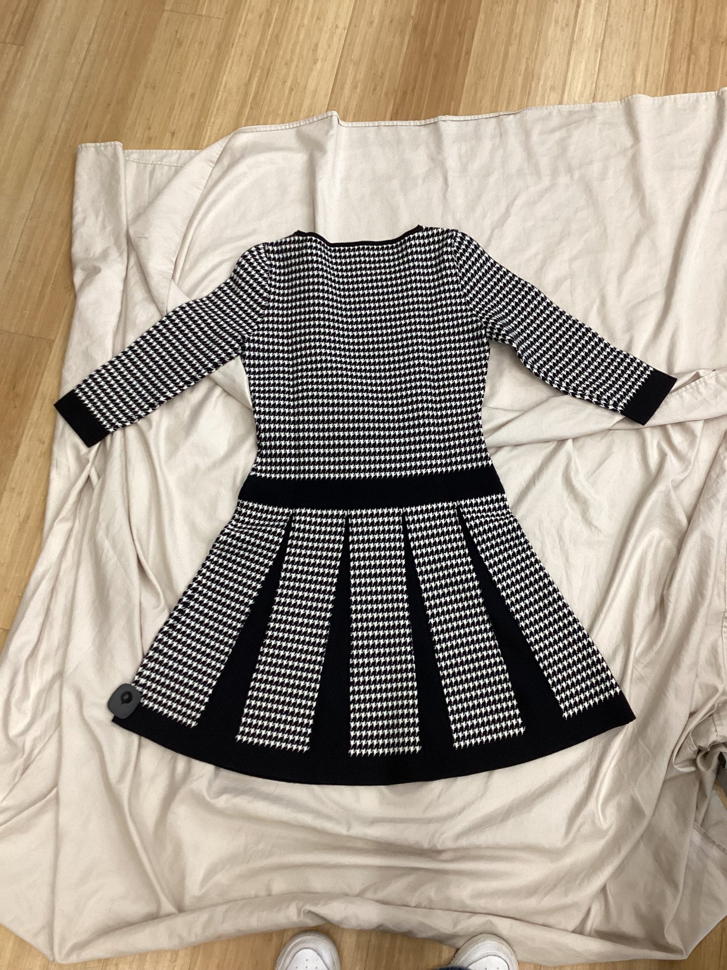 Checkered Pattern Dress Designer Ralph Lauren, Size M