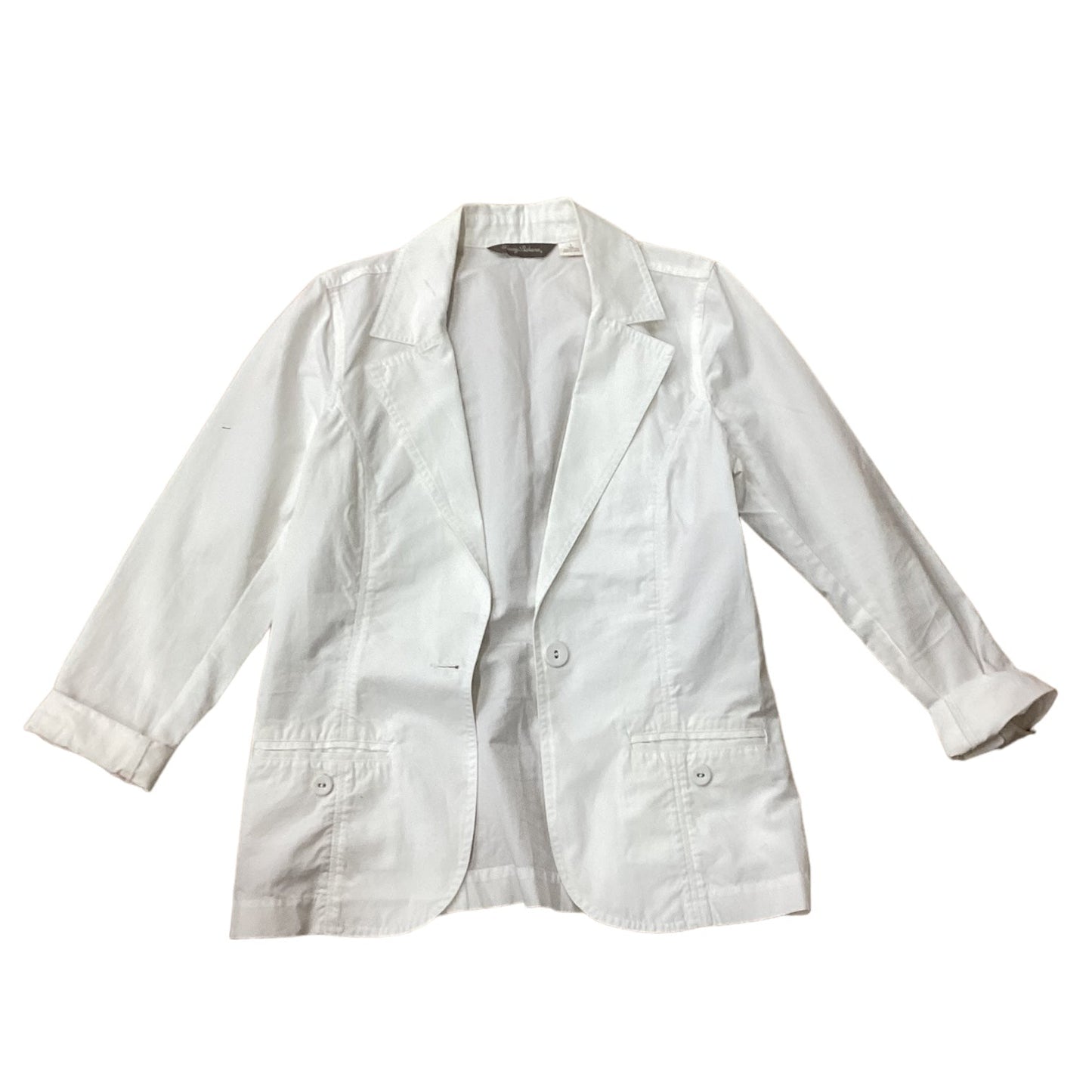 White Blazer Designer Tommy Bahama, Size S