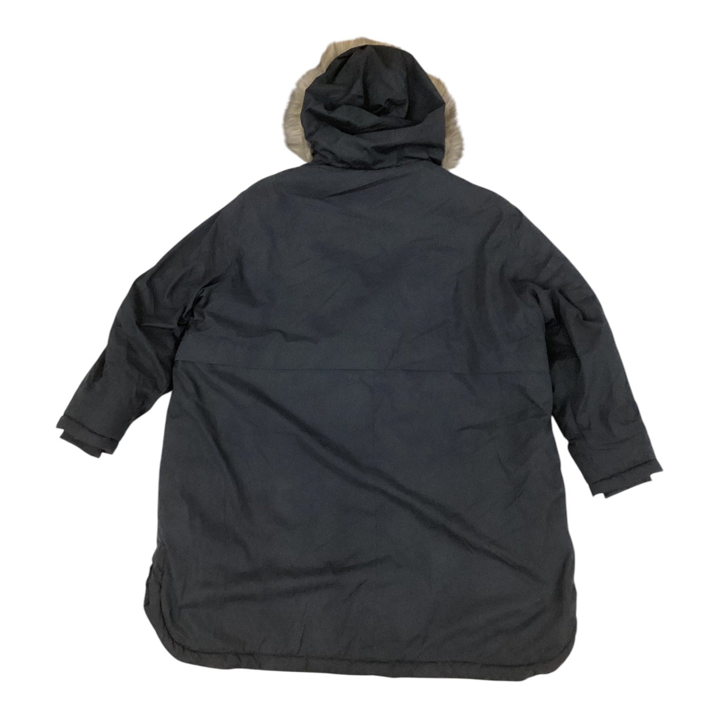 Coat Parka By Falls Creek In Black, Size: 3x