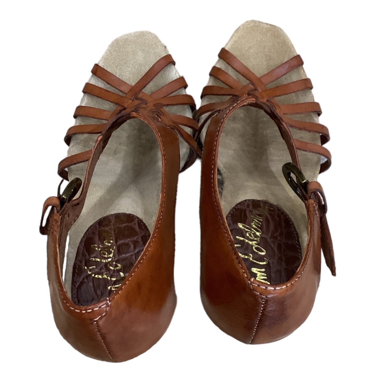 Brown Shoes Heels Block Sam Edelman, Size 7